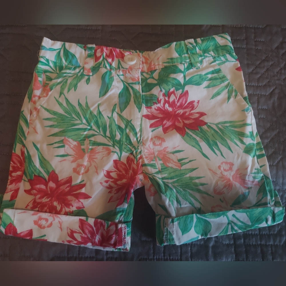 NAUTICA floral print shorts
